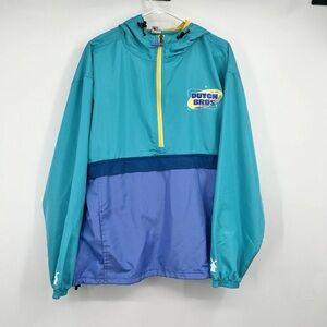 Dutch Bros Teal and Blue Jacket